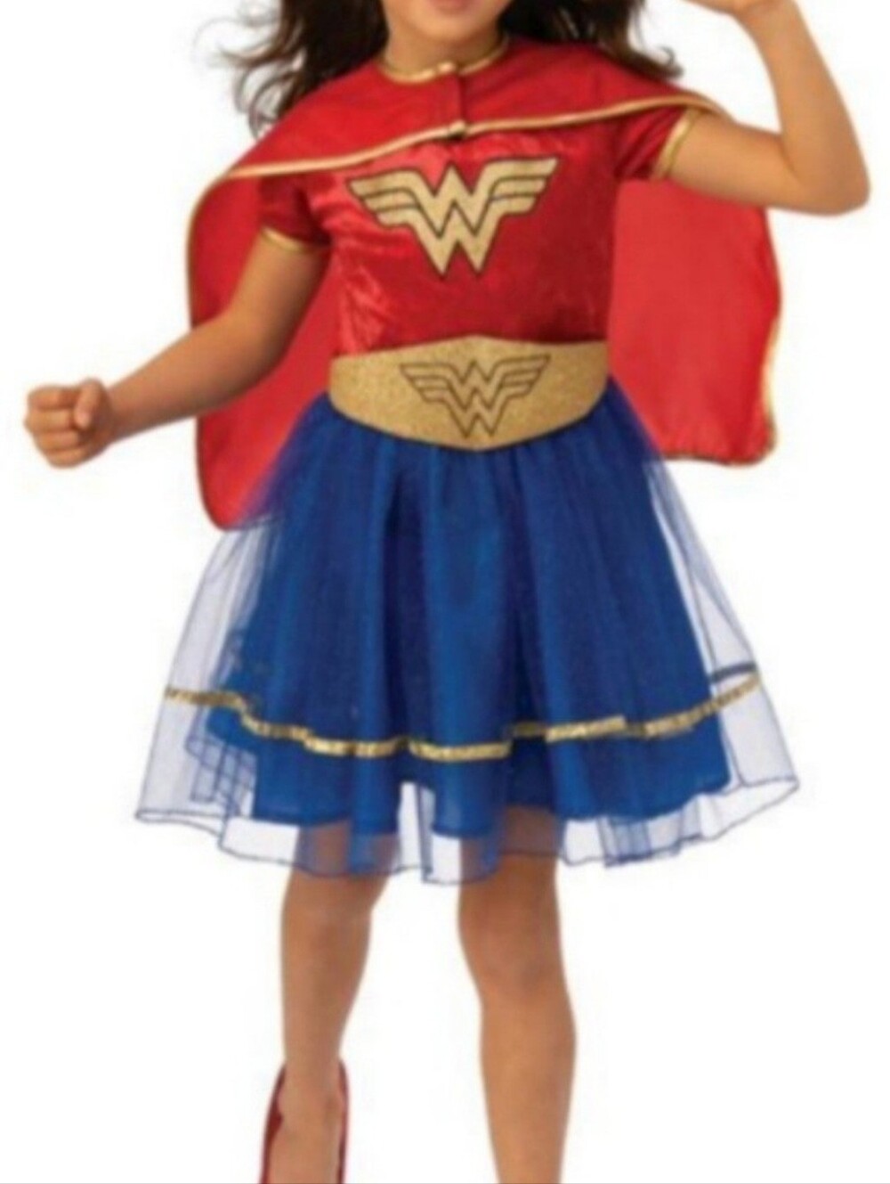 Warner Bros. DC Comic Wonder Woman Red, Blue & Gold Wonder Hero Costumes